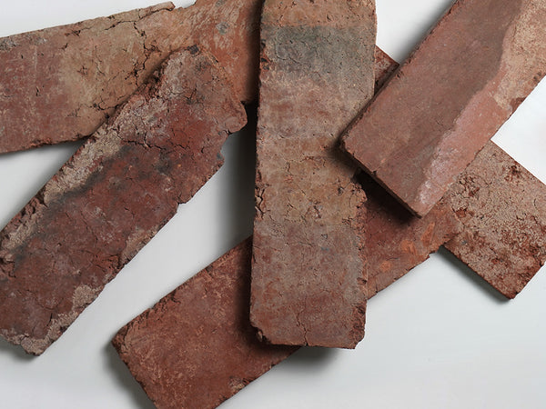 Reclaimed Reds - Recycled Red Brick Facing Brick Tile