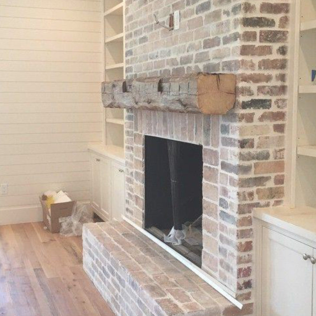 How to briclad your fireplace?