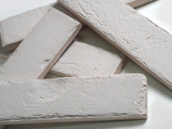 Chalk - Ivory White Brick Look Tile